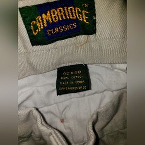42x30 Cambridge Mens Pants